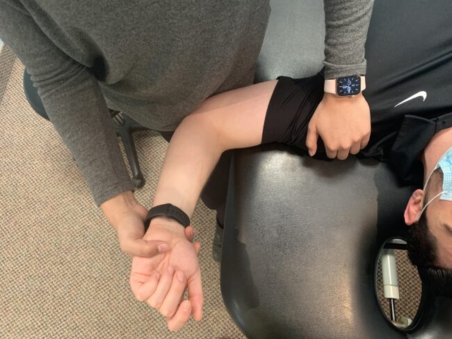 Manual therapy is a key practice in physiotherapy to help restore adequate range of motion.