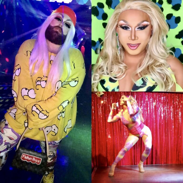 Toronto drag queens Fisher Price, Sofonda Cox and Jezebel Bardot