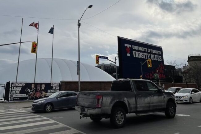 Outside of Varsity Stadium
