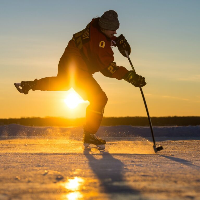 Charlotte Melindy pictured in her Queens University gear