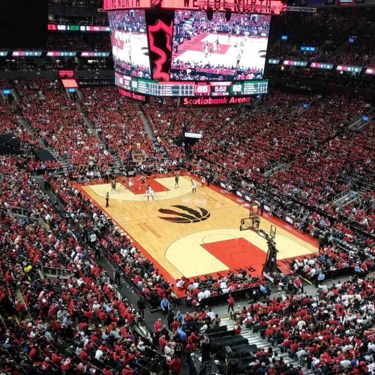 Scotiabank Arena during a Toronto Raptors game
