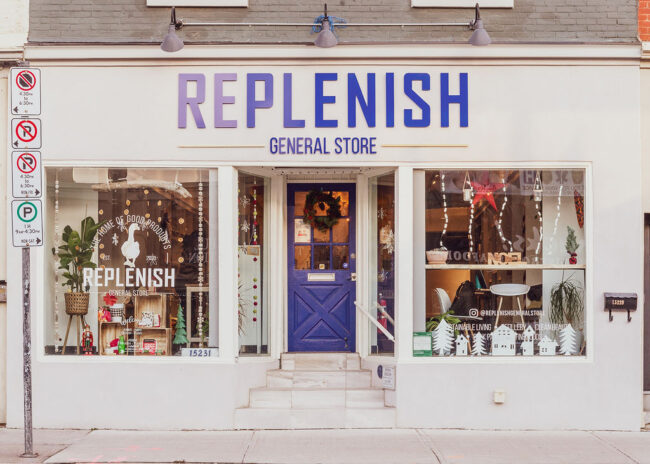 Replenish General Store Front