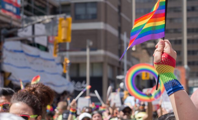 Toronto's 2019 pride parade (Kyle Hinkson/UNSPLASH)