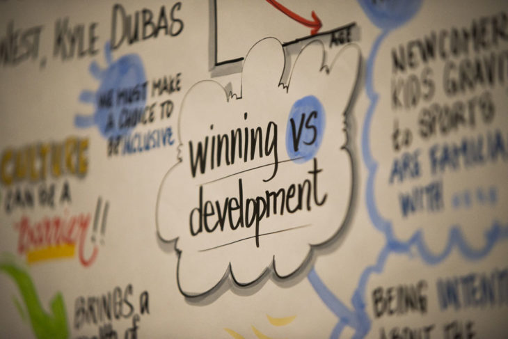 Winning vs development